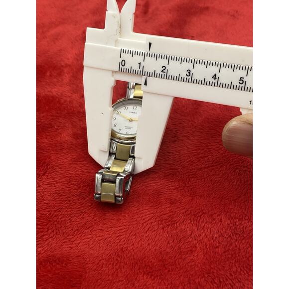 Timex Womens Porter Street 26mm Two Tone Watch T25771 Needs Service Gold /Silver - Picture 7 of 13